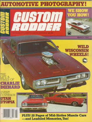 CUSTOM RODDER 1982 MAR - AUTOMOTIVE PHOTOGRAPHY, CUSTOM BUILT LAKE PIPES